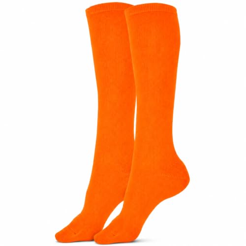 Image of juDanzy Solid Knee High Socks for Sports or School Uniforms