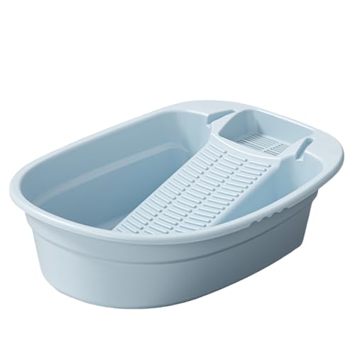 Lavabo con lavabo integrado de plástico antideslizante para lavar calcetines 2
