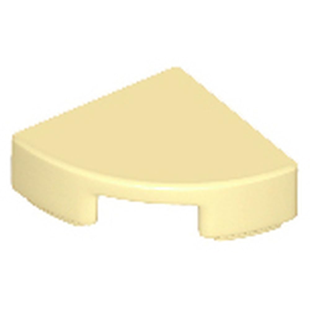 LEGO Tile, Round Quarter Circle 1 x 1, Part 25269 (Tan, 50, count) — image 1