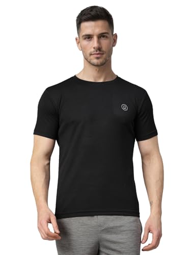 CHKOKKO Gym T Shirts for Men Workout Activewear Solid Quick Dry Sports Tshirt for man Breathable Lightweight Half Sleeve Regular Fit Round Neck Running Boys T Shirt