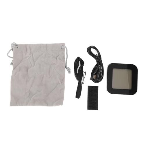 HCHO Temperature Humidity Monitoring Detector, Large Display Portable Air Quality Tester with Sensor for Rental House Office Classroom