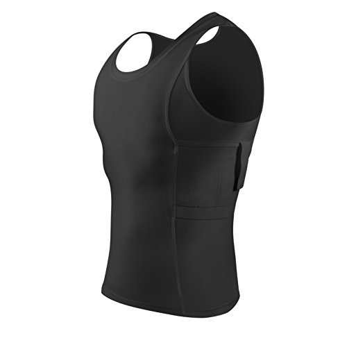 image for ConcealmentClothes Men’s Compression Undercover- Concealed Carry Hol