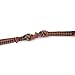 Stockwhip 04 Foot 16 Plaits Kangaroo Hide Leather Equestrian Australian Stock Whip with Leather Belly & Leather Bolster Inside
