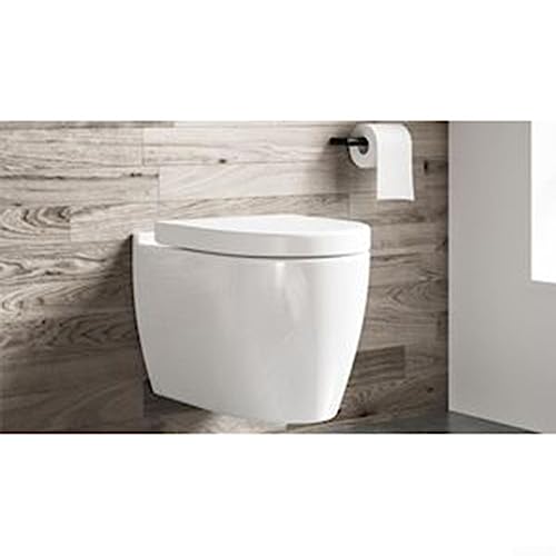 Befestigungsschrauben-Set, verzinkt, schwarz, für Toilette, Wandbefestigung