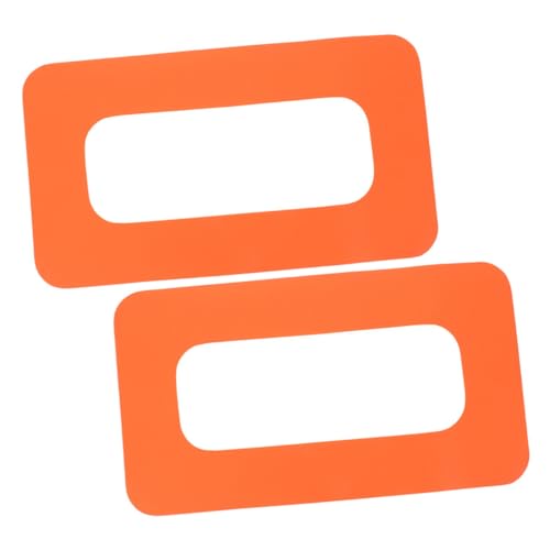 Mikikit 2pcs Surfboard Fin Patches: Surfboard Accessories Paddle Fin Slot Connector Patches Connector Paddle Accessories Orange