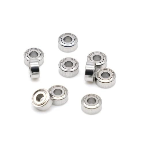 10個 682ZZ 2x5x2.3mm 深溝玉軸受 クロム鋼素材 高耐摩耗性 航空機モデルやおもちゃのモーターと互換性あり