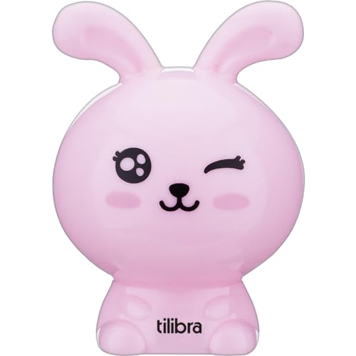 Apontador Coelho com Depósito Tilibra 1 Furo (Rosa)