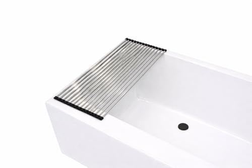 28" Bathtub Drying Rack for Bath Toys & Accessories – Non-Slip Tub Shelf, Fast-Draining Design, 28” Fits Most Standard Tubs