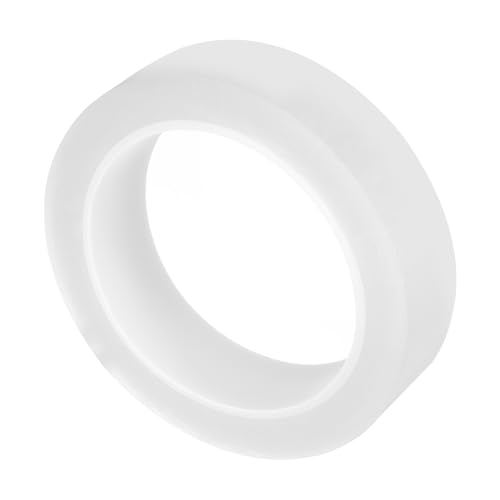 Image of uxcell 1 Rolls Transparent 1.02 Inch x 72 Yards Polyester Film Electrical Tape PET Tape High Temperature Heat Resistant Tape for Transformer Motor Wire 5S Positioning Logo,26mm x 66m