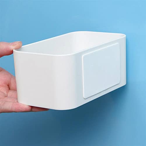 Boîte de rangement murale suspendre télécommande TV clim plastique jaune