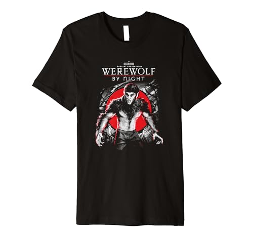 T-shirt Werewolf by Night Marvel pour vos soirées cinéma rétro