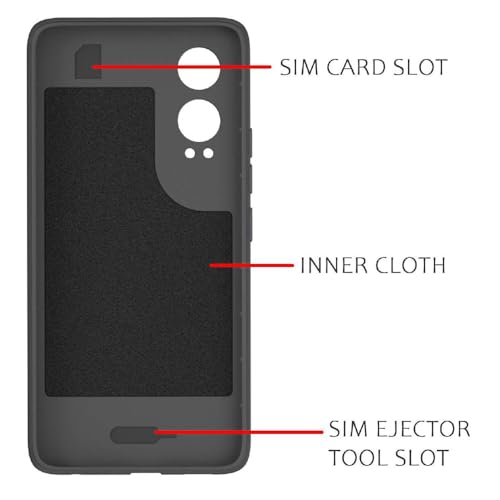 Image of Shockproof Case for OnePlus Nord CE4 Lite 5G | Full Camera Protection | TPU Flexible Back Cover for OnePlus Nord CE4 Lite 5G (Graphite Grey)