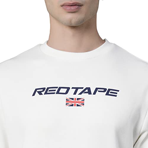 Image of Red Tape Men Graphic Print Sweatshirt