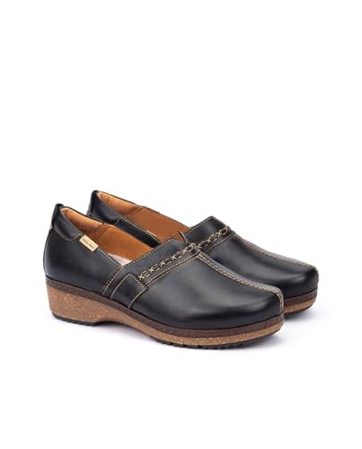 Image of PIKOLINOS Granada W0W-3627 Women's Wedge Shoes - Premium & Soft Genuine Calfskin Leather - Ergonamic Removable Memory Foam Insole, Lightweight Everyday Comfort