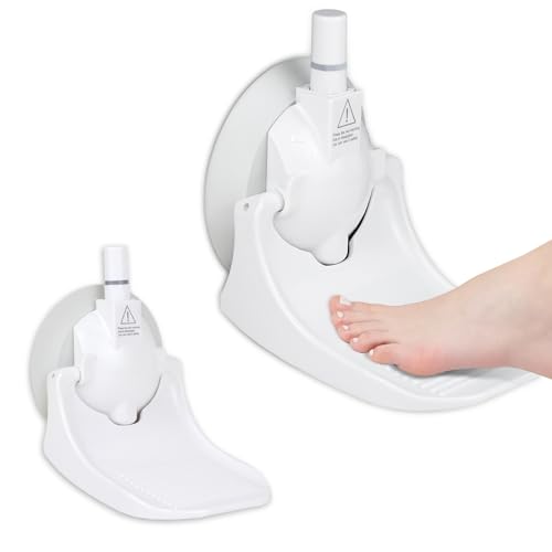 Reposapiés plegable para ducha con ventosa