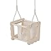 MAMOI Balançoire pour bébé en Bois avec balançoire et balançoire pour Enfant Design intérieur Design en Bois Eco jusqu'à 30 kg Certifié CE