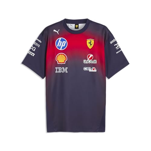 PUMA Scuderia Ferrari F1 2026 Team Special Edition T-Shirt China GP Men's - Włoska Śliwka, Prugna Italiana, XXL
