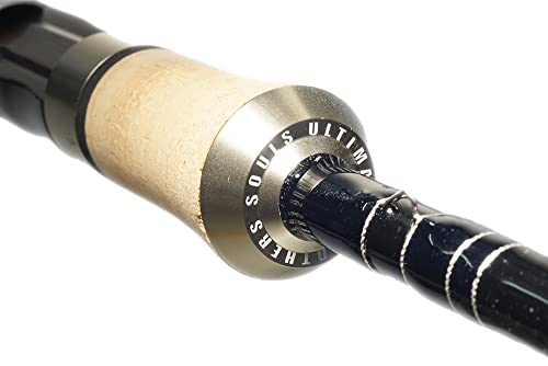 ソウルズ サクラマスロッド ジャーキング TF-JA88XHS-TZ チタンフレームトルザイトリングモデル スピニングロッド ウッドスペーサー：オーク 8枚目