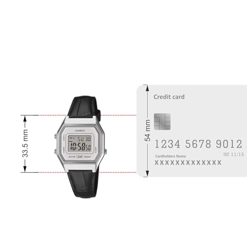 Image of Casio Vintage LA680WEL-1DF Digital White Watch Women (D423)