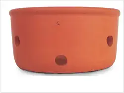 Vaso de ceramica para orquídea médio