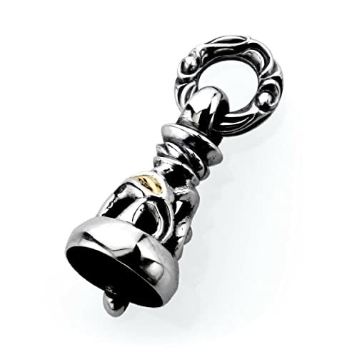 [ロンワンズ] 正規輸入代理店 メンズ ユニセックス ペンダント ネックレス/ドーヴ ベル ペンダント L / K18 イエロー ゴールド アイズ