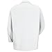 Red Kap Men's Industrial Work Shirt, Regular Fit, Long Sleeve, White, 4X-Large