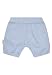 Sterntaler Shorts Leinenoptik – Baby- und Kinder Shorts aus Baumwolle in Leinenoptik, elastischer Bund, Kokosnussknöpfe vorn, bequemer, Hellblau, Größe 74