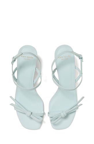 Image of kate spade new york Loop Smooth Leather Block Heel Sandal | Party Sandals