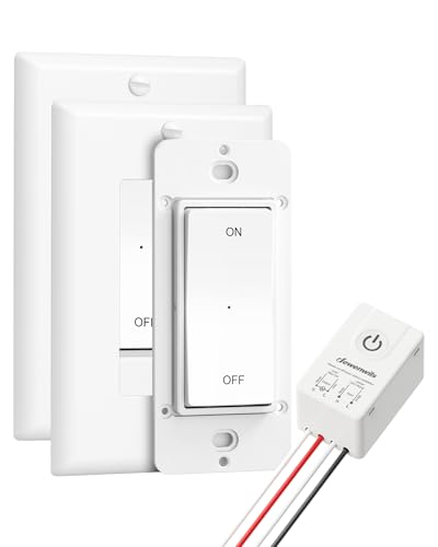 Image of DEWENWILS Wireless Light Switch and Receiver Kit, Remote Light Switches