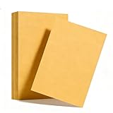 50 Hojas Papel Kraft Cartulina Marrón A4,250 g/m²,Rígido Papel para Imprimir,Pintar,Embalaje,Cajitas,Niño DIY Manualidades
