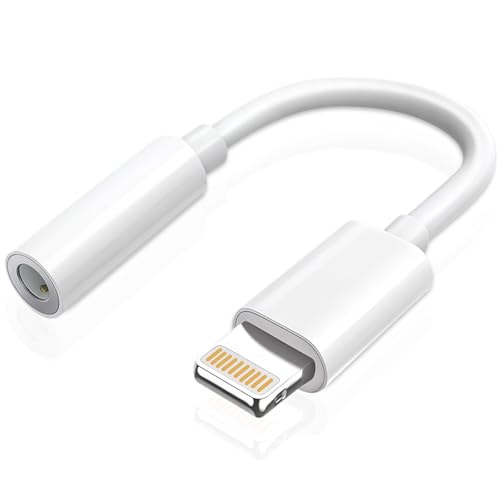 lightning - 3.5 mm�w�b�h�t�H���W���b�N�A�_�v�^�y�n�C���]�����zlightning �C���z�� �ϊ� �d�ቹ 48�r�b�g/96KHz ���ʒ���/���y�Đ� ��x�� �ϖ��� iPhone14/13/12/11/11/SE/Xs/Xs Max/XR