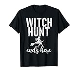 Photo Gallery witch hunt finisce qui witch maglietta Photo Gallery witch hunt finisce qui witch maglietta