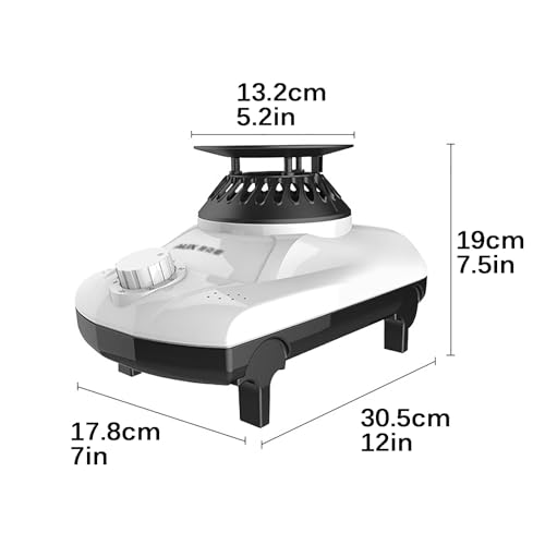 Draagbare Droger, Elektrische Wasdroger, Compacte Droger Draagbaar voor Kleding en Schoenen, Huishoudelijke Mute-verwarming (Size : 1500W) - Image 3