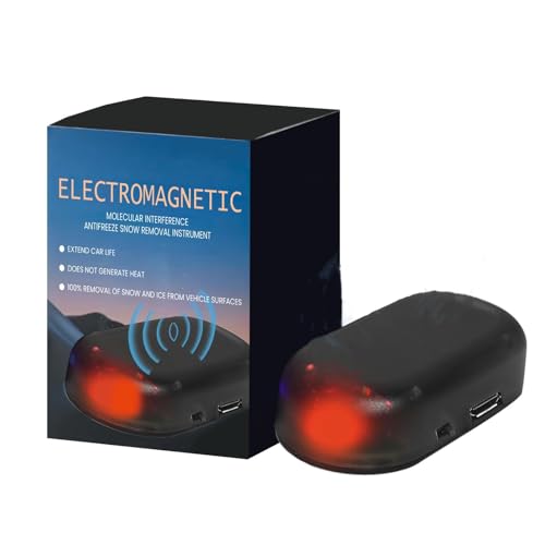 Générique Degivrant Vitre Voiture Electrique, Dégivrant Pare Brise, Antigel Voiture, Antifreeze Snow Removal Instrument, Anti-Freeze Electromagnetic Car Snow Removal Device, Car Defroster (1PC)