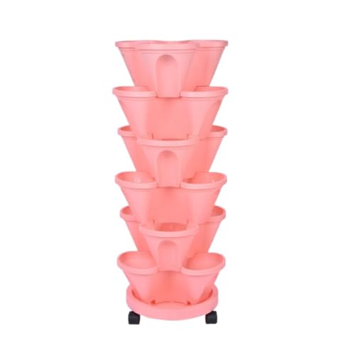 �c�^�X�^�b�J�u���t�����[�^���[�A���O�̐ςݏd�˂�ꂽ�v�����^�[�|�b�g�A�C�`�S��؃n�[�u�̂��߂̑��w�X�^���h�K�[�f���X�}�[�g�A�ؔ� Sadior (�s���N)