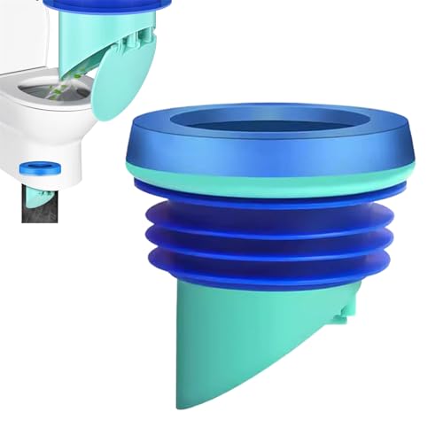 100-110mm Flangia per Wc Anello di Tenuta WISIRENT, Guarnizione Scarico Wc Guarnizione Cassetta Wc, Anello di Tenuta Igienica Scarico Wc, Universale Tubo di Scarico Wc Flangia Odor per Il Bagno