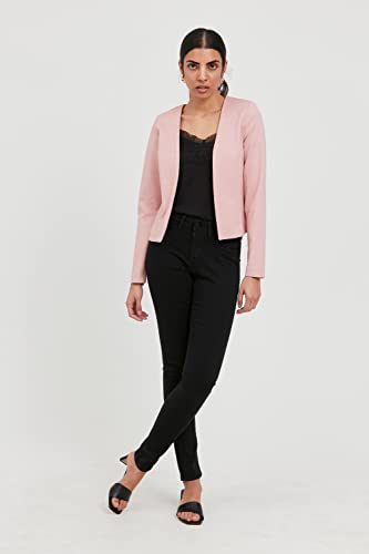 ICHI IHKATE Short BL Damen Blazer Kurzblazer Jacke Kurzblazer mit Stretch, Größe:XS, Farbe:Rose Smoke Melange (1415061)