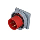 KWQNPHTRN Industrieller wasserdichter IP67-Unterputz-Gerätestecker 16A/3P+E/380V SFN-6142