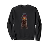 Chocolate Lab Christmas Tsunrise