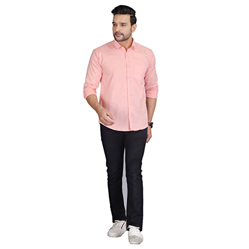 Image of Man Slim Fit Cotton Casual Shirt