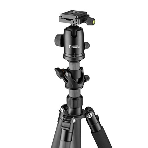 National Geographic Foto-Reisestativ-Kit mit Einbeinstativ, 90-Grad-Säule, Carbon, vierteilige Beine mit… – Bild 5