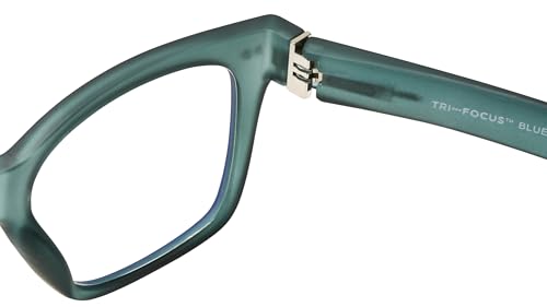 Image of SAV Tri-Focus Unisex E2313 Barcelona Blue Light Progressive Reading Glasses - Durable, High-Performance Readers