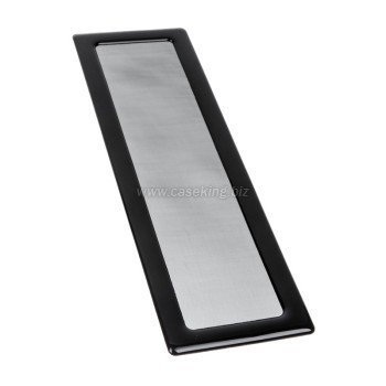 Demciflex Staubfilter 260mm x 80mm - Schwarz/Schwarz