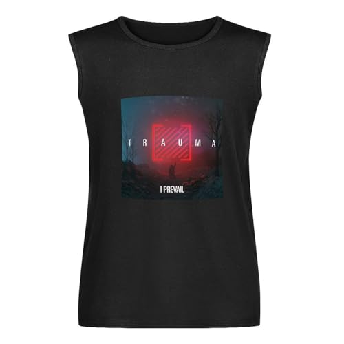 Parlede I Prevail Trauma Men's Vests Tank Tops O-Neck 100% Cotton Undershirts Unisex Sleeveless T-Shirt XXXL
