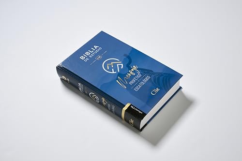 Image of RVR, Biblia de Estudio del Mensaje Profetico y Escatologico, Tapa dura, Interior a dos colores (Spanish Edition)