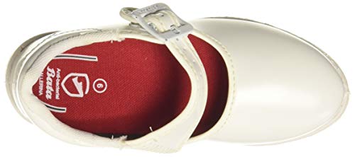 Image of Bata Girl's NOVA Ballerina White Uniform Dress Shoe (2111389)