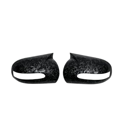 Coque rétroviseur W211 W203 aspect carbone forgé Mercedes Classe C E 2001-2007
