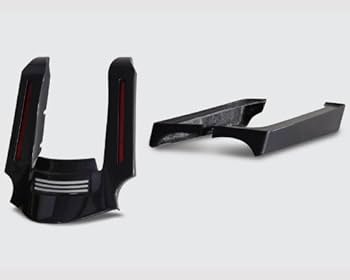 Amazon | ハーレー リアフェンダーエクステンション & サドルバック