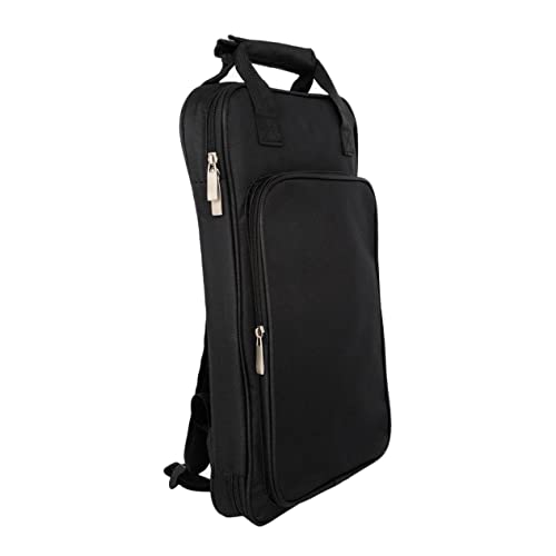 Yardwe Waterproof Drumstick Bag Oxford Cloth Extra Storage for Drum Set Sticks Mallets