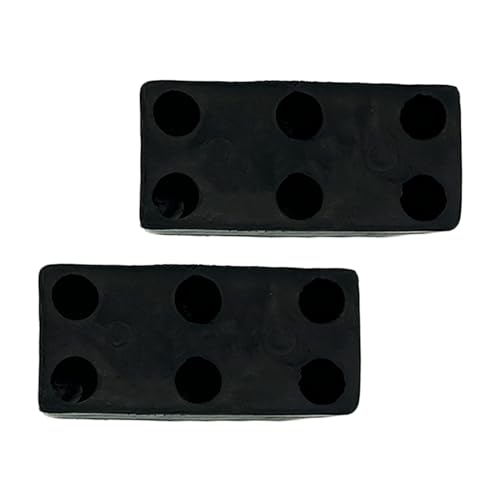 Fudatong 4502-1276 2 Pack Buffers Usa Molded Rubber Bumper Block Dock Buffer 6X3X3 For Chassis/Trailers/Truck/Flatbed/Reefer thumb #4